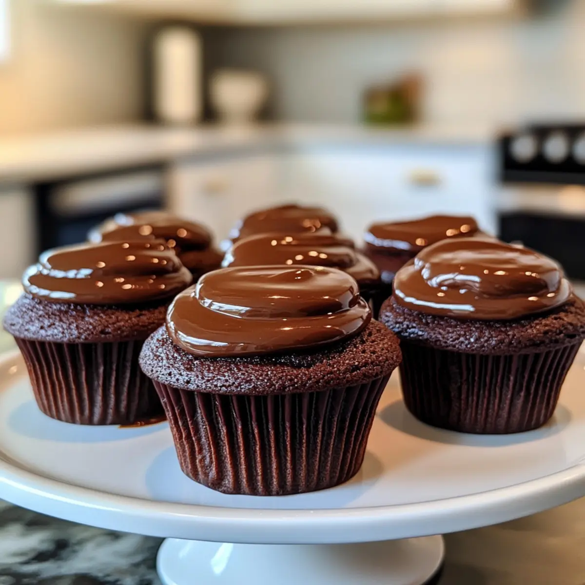 Irresistibly Moist Chocolate Cupcakes