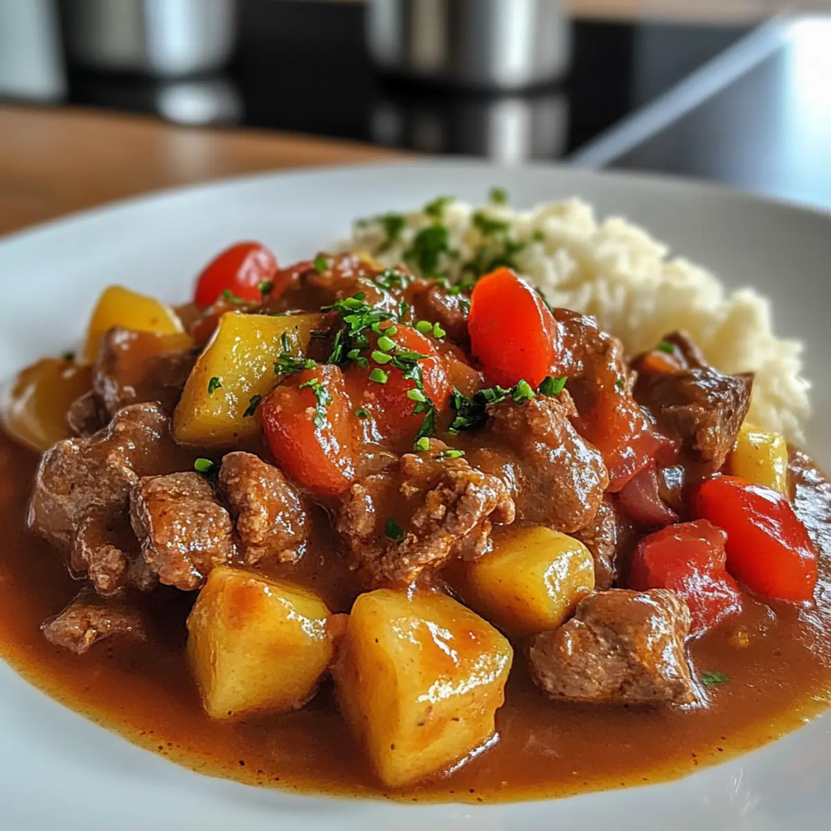 Savory Delicious Authentic German Goulash (Rindergulasch) Recipe