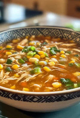 Hearty Comforting Chinese Chicken and Corn Soup Recipe