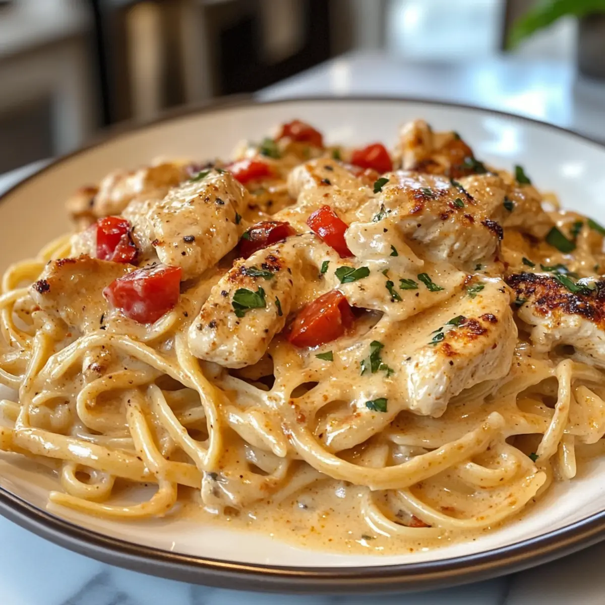 Irresistible Creamy Cajun-Style Chicken Pasta