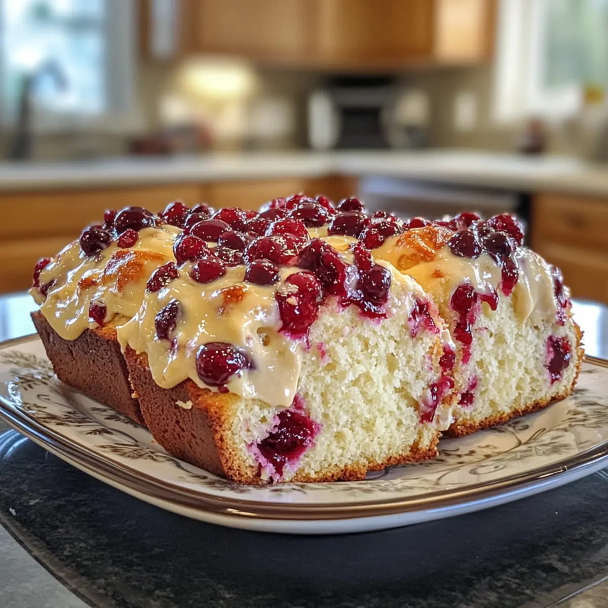 Irresistible Creamy Cheese Cranberry Bread Recipe