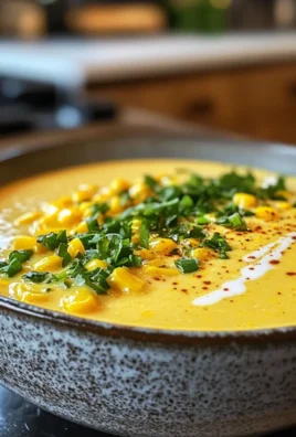 Savory Curried Cream of Corn Soup