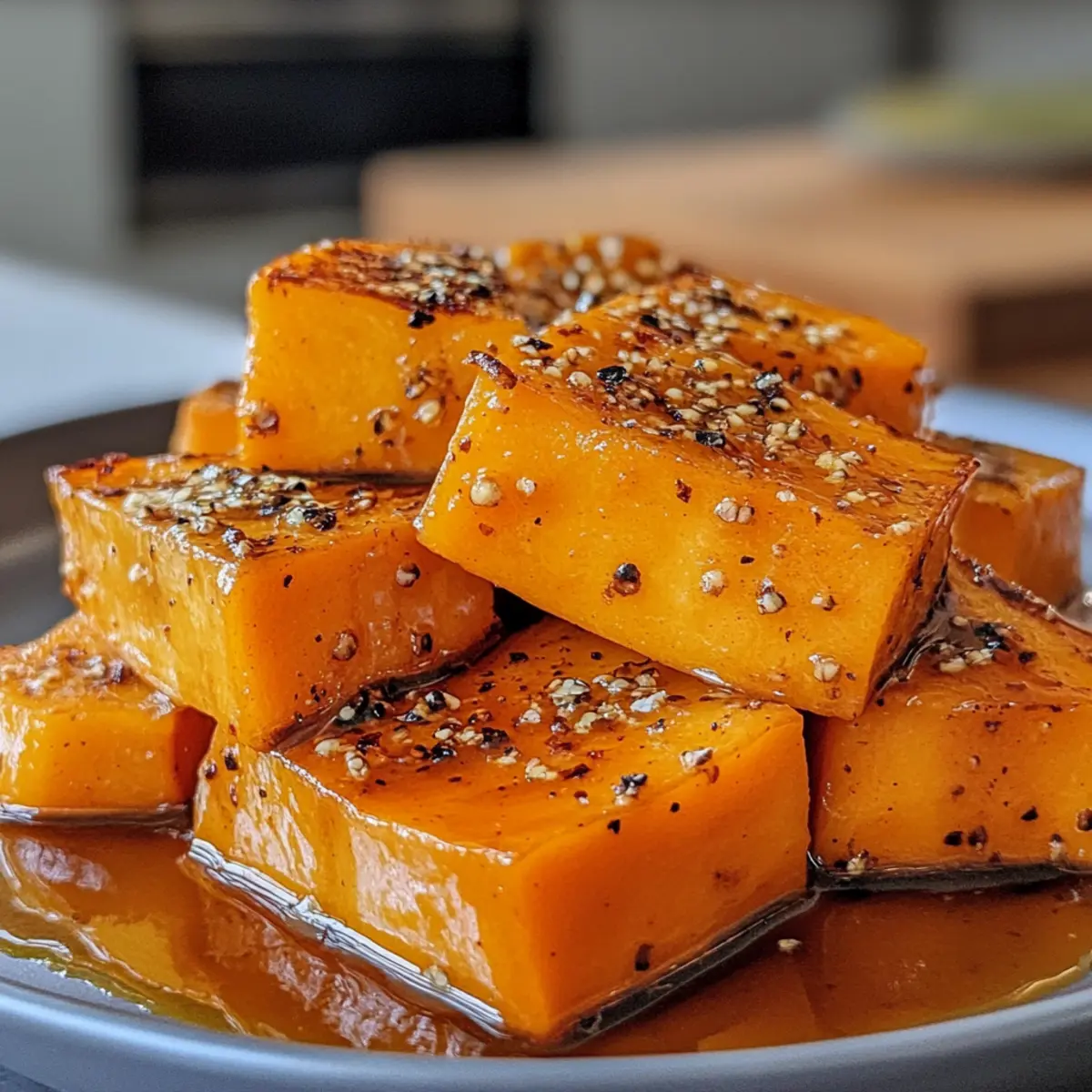 Delightful Sweet Roasted Butternut Squash with Brown Sugar Recipe