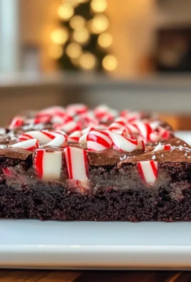 Irresistible Festive Candy Cane Brownies