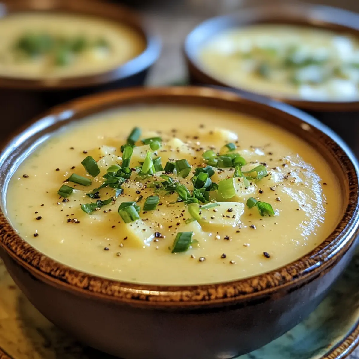 Rich and Creamy Potato Leek Soup Recipe