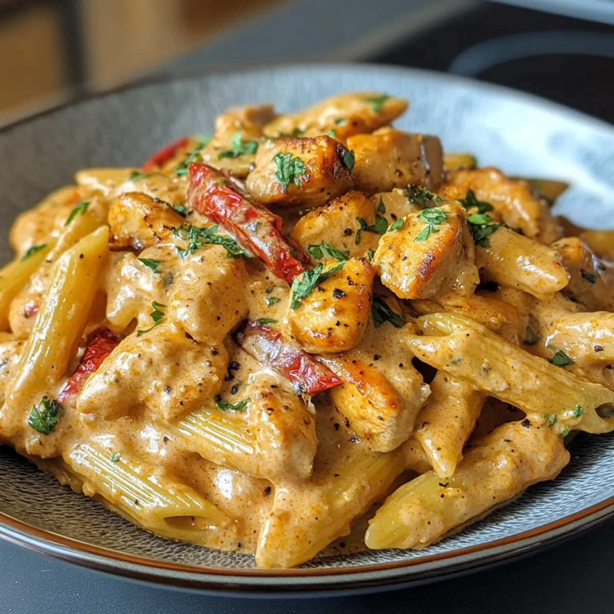 Irresistible Creamy Spicy Cajun-Style Chicken Pasta Recipe