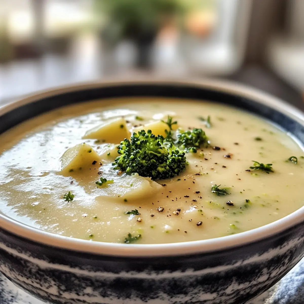 Creamy Comforting Broccoli Potato Soup