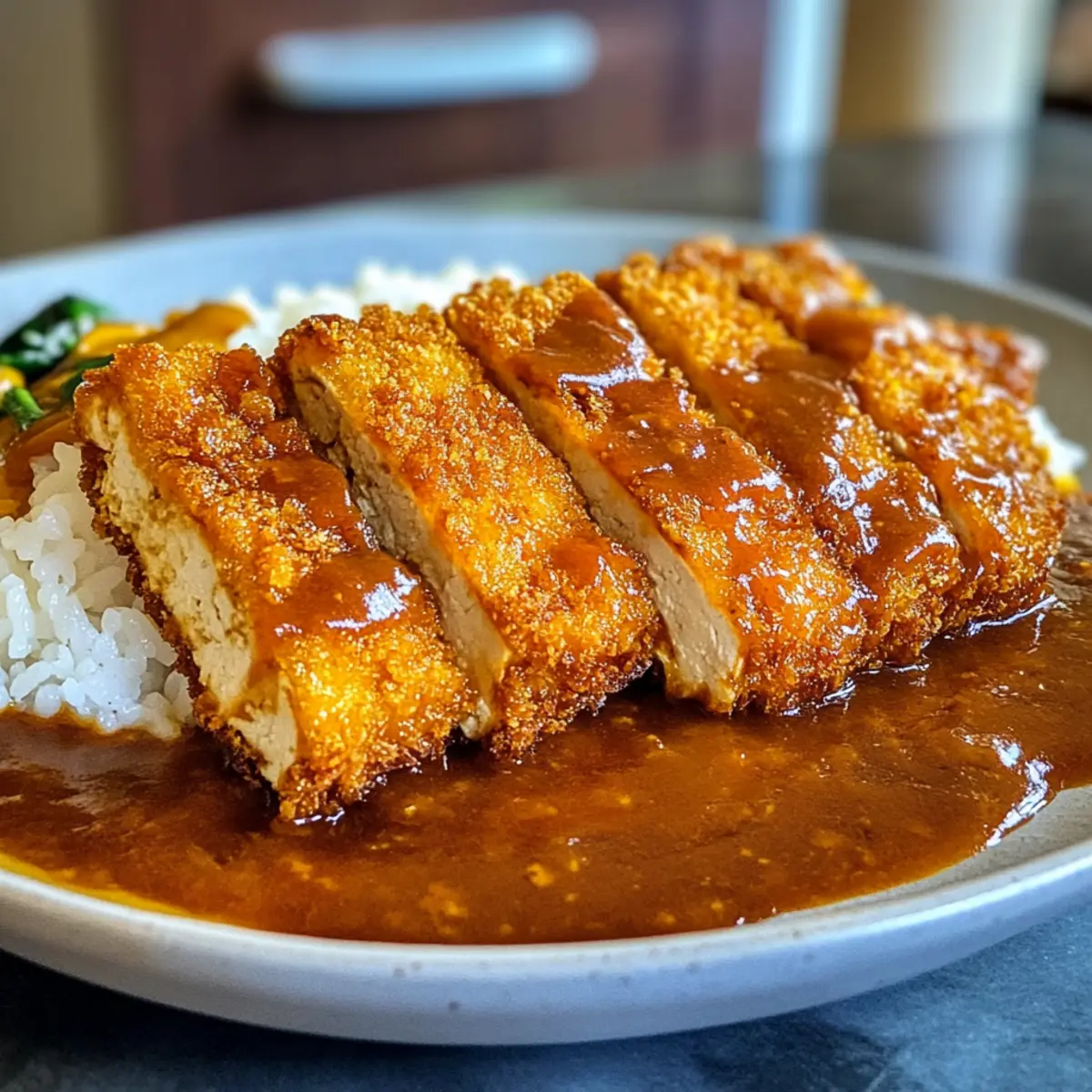 Crispy Flavorful Tofu Katsu Curry