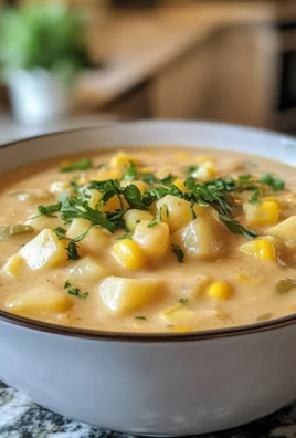 Irresistible Smoky Creamy Vegan Corn Chowder with Potatoes Recipe