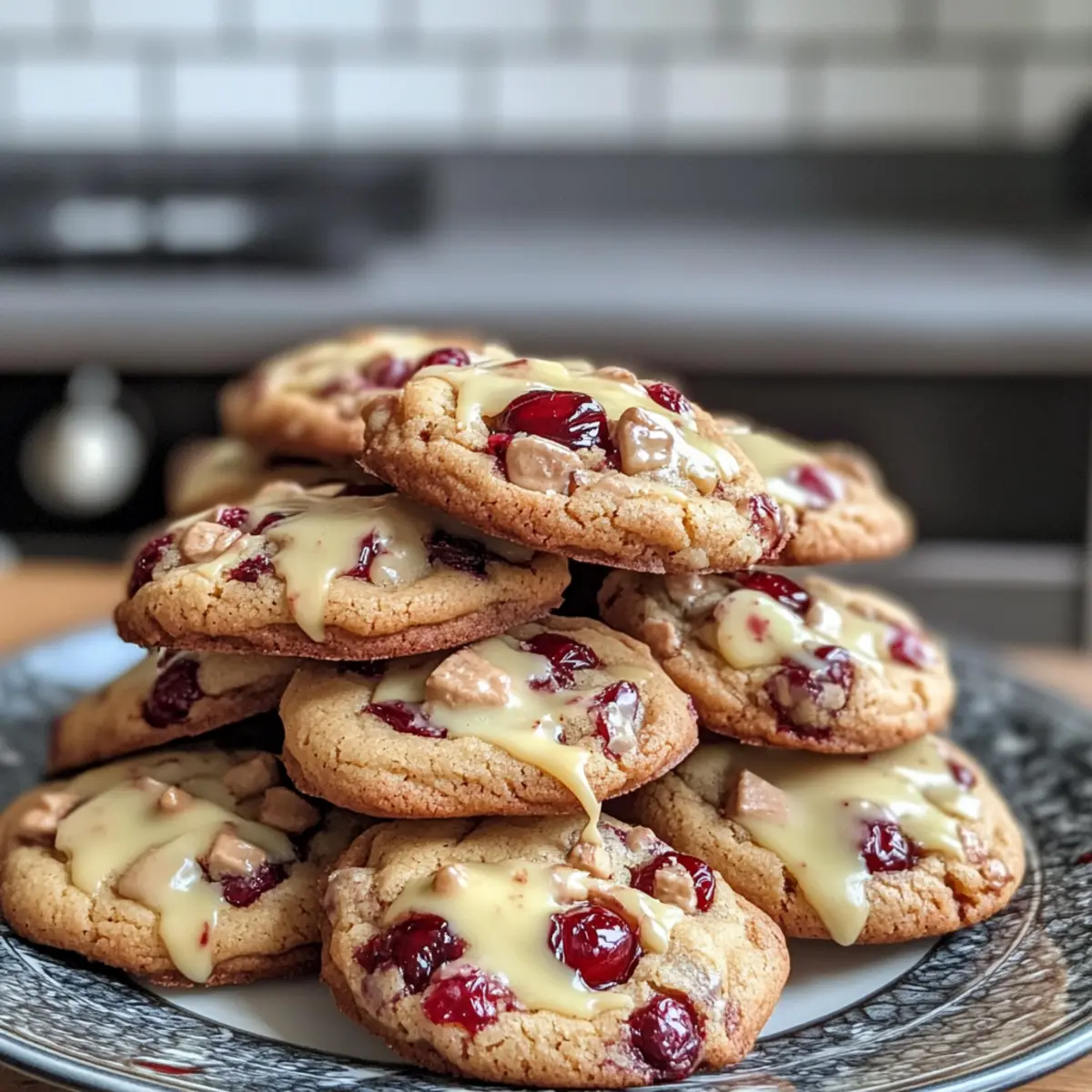 Irresistible Soft-Baked White Chocolate Cranberry Cookies