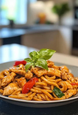 Savory Delightful Chicken Yaki Udon Noodle Stir Fry