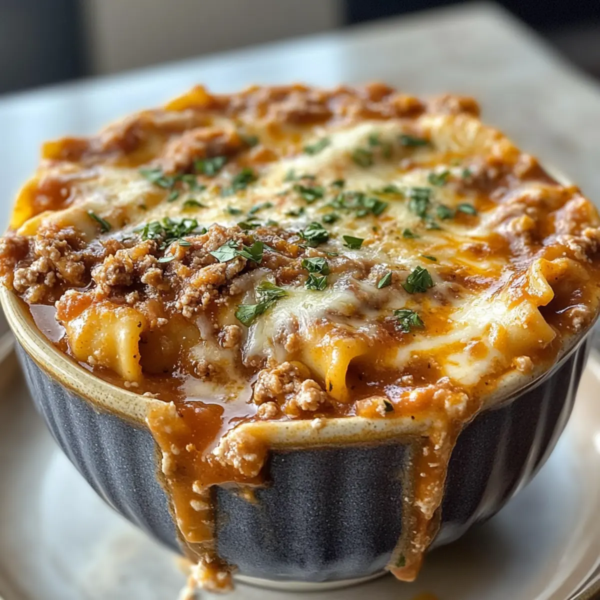 Hearty Comfort Lasagna Soup