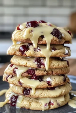 Irresistible Soft-Baked White Chocolate Cranberry Cookies