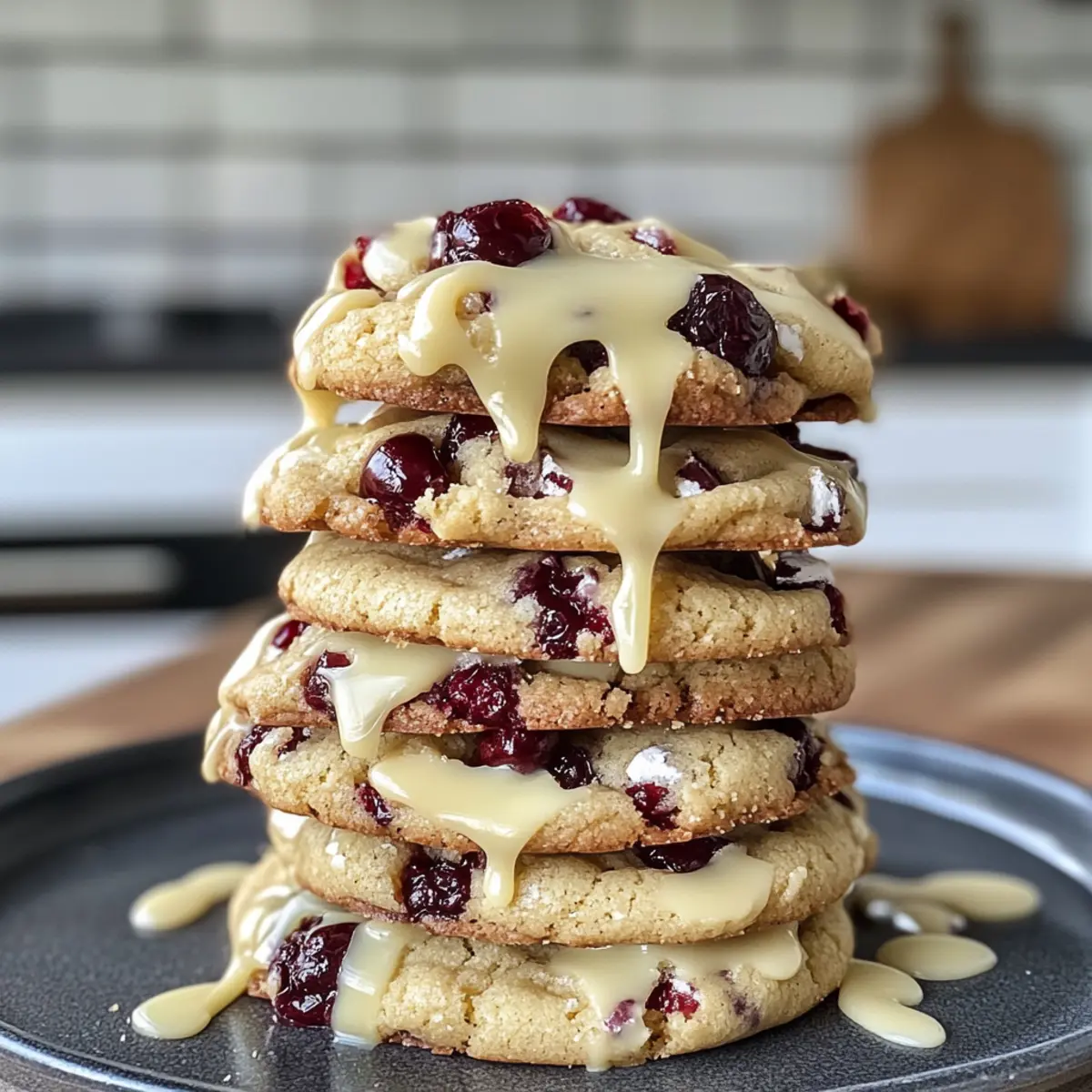 Irresistible Soft-Baked White Chocolate Cranberry Cookies