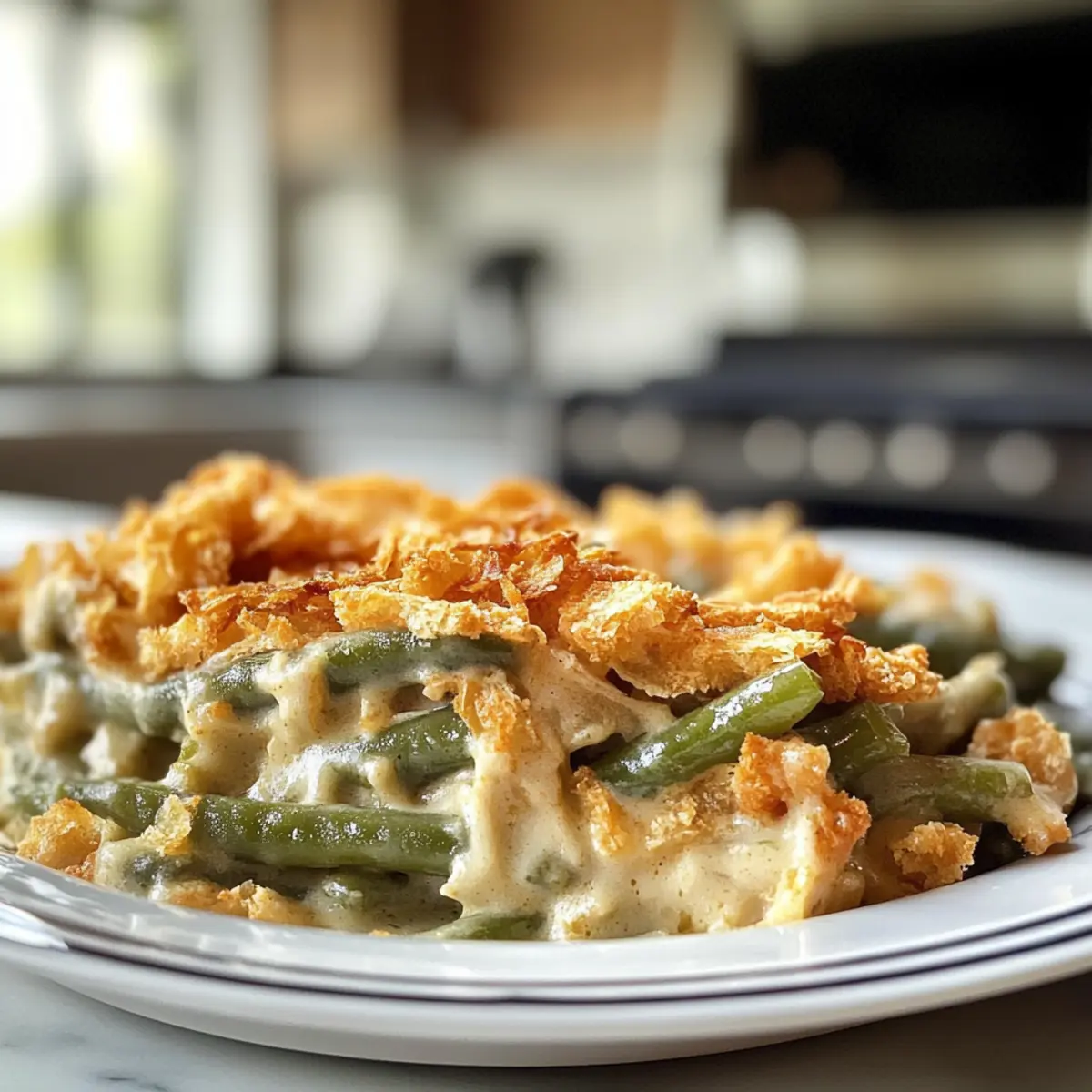 Ultimate Creamy Campbell's Green Bean Casserole Recipe