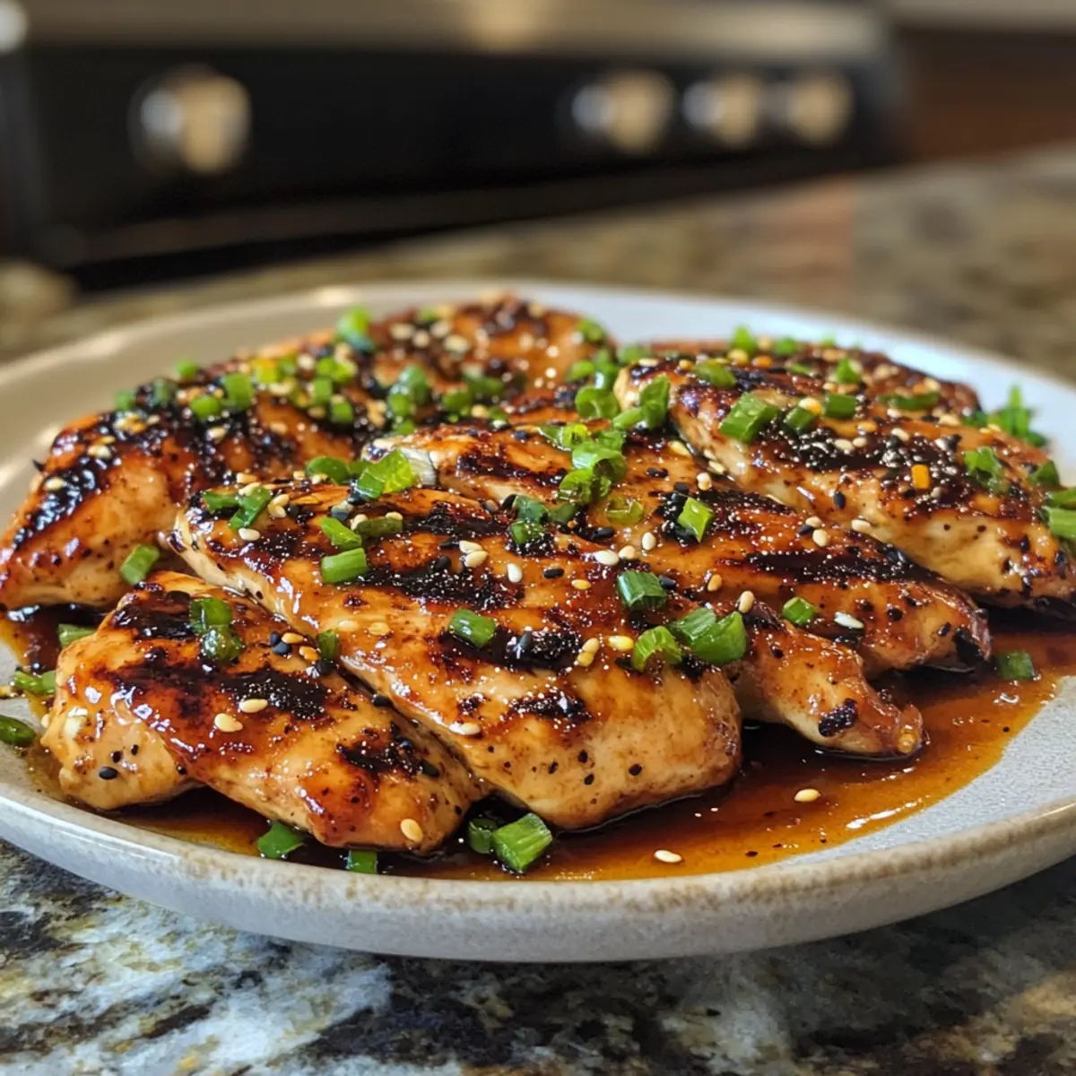 Savory Asian Grilled Chicken