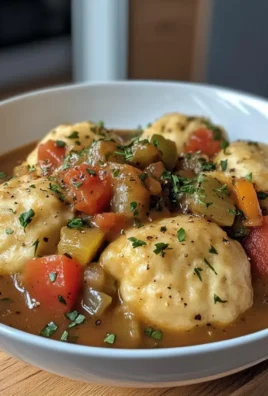 Hearty Comforting Vegan Stew with Dumplings