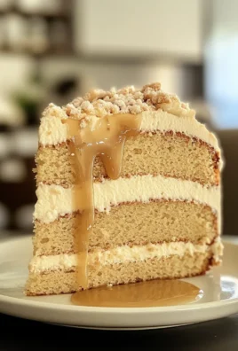 Irresistible Creamy Vanilla Honey Cake with Coffee Cream Cheese Frosting