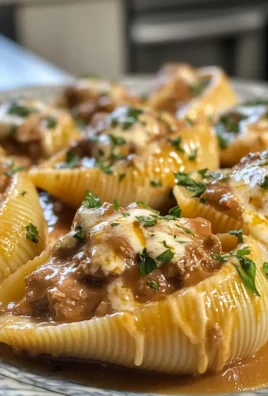 Irresistible Creamy Beef Stroganoff Stuffed Shells Recipe