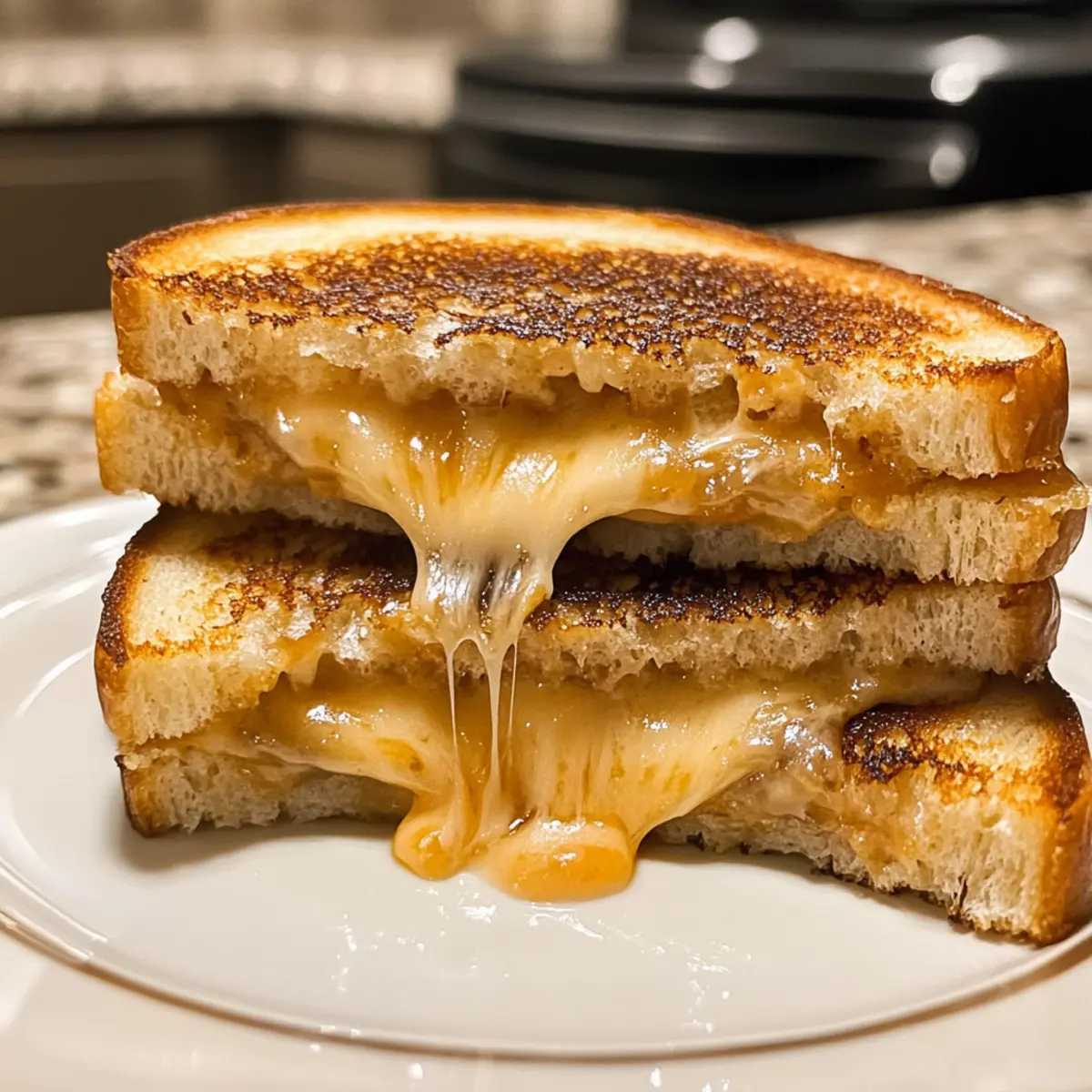 Crispy Quick & Delicious Air-Fryer Grilled Cheese