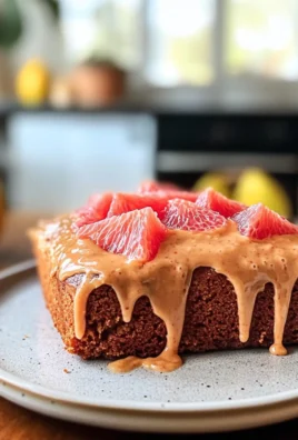Moist Zesty Vegan Grapefruit Loaf Cake