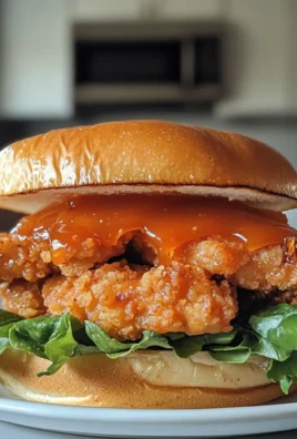 Irresistible Spicy Hot Honey Chicken Sandwich
