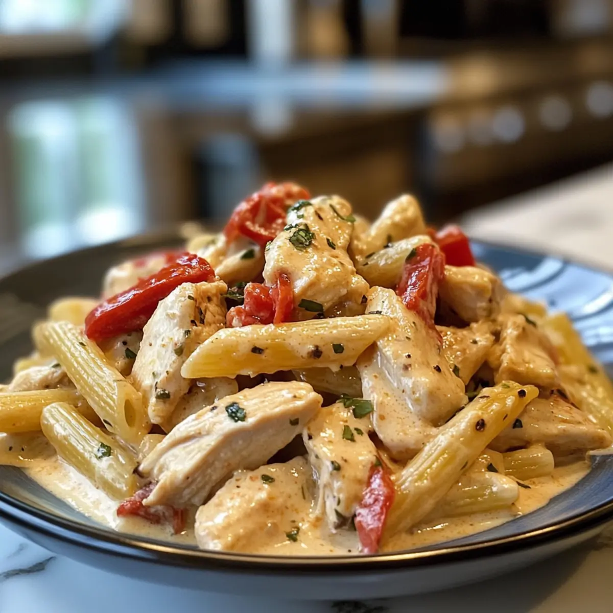 Irresistible Creamy Tuscan Chicken Pasta