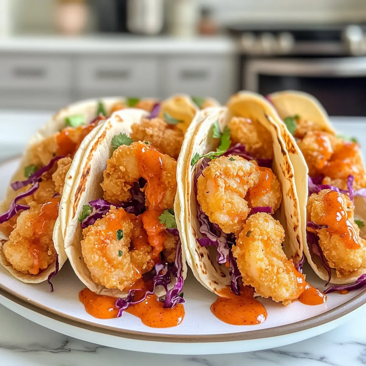 Irresistible Crispy Air Fryer Bang Bang Shrimp Tacos Recipe