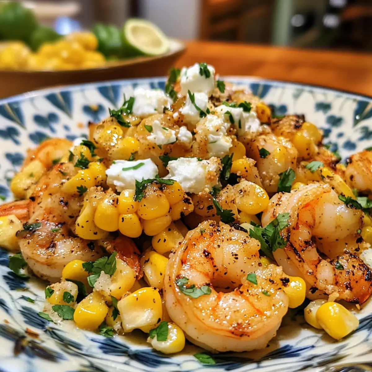 Savory Mexican Street Corn and Shrimp Recipe