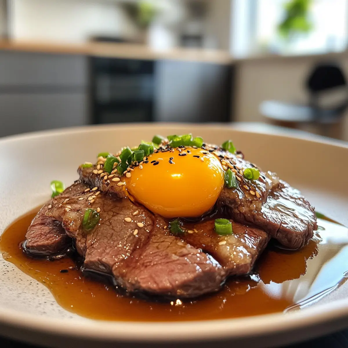 Savory Ultimate Japanese Beef & Onsen Egg Recipe