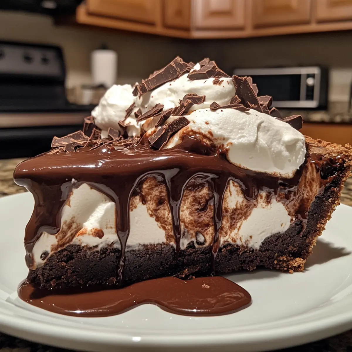 Decadent Mississippi Mud Pie - A Chocolate Delight!
