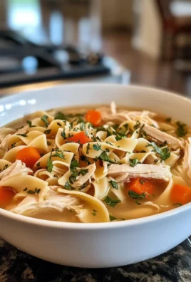Ultimate Creamy Comfort Chicken Noodle Soup