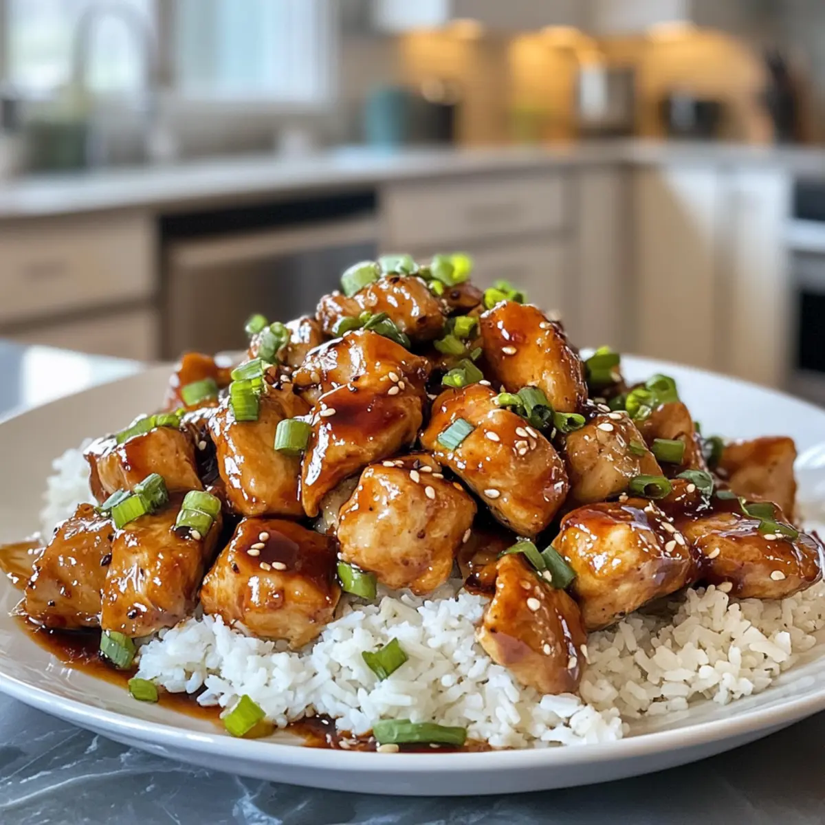 Irresistible Healthy Mongolian Chicken Dinner