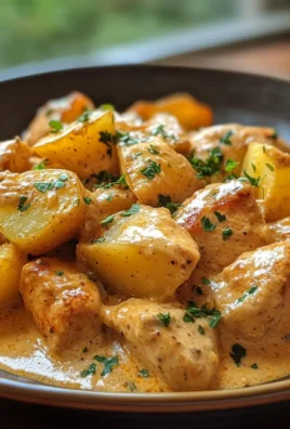 Irresistible Creamy Crockpot Chicken and Potatoes Recipe Delight