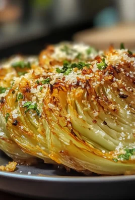 Irresistible Savory Roasted Cabbage With Parmesan & Anchovies