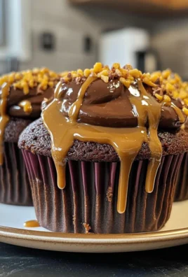 Irresistible Rich Peanut Butter Chocolate Cupcakes