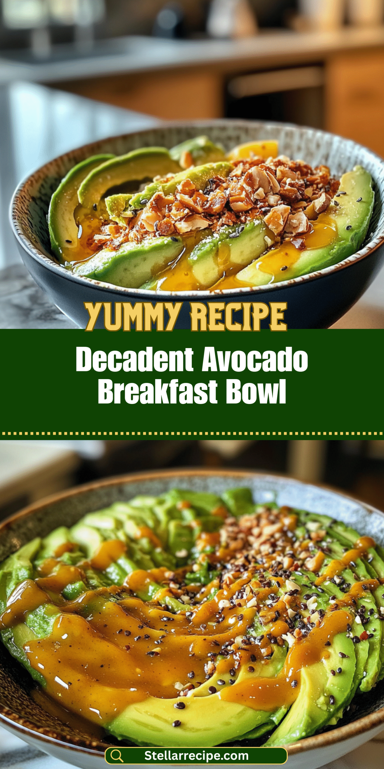 Decadent Avocado Breakfast Bowl