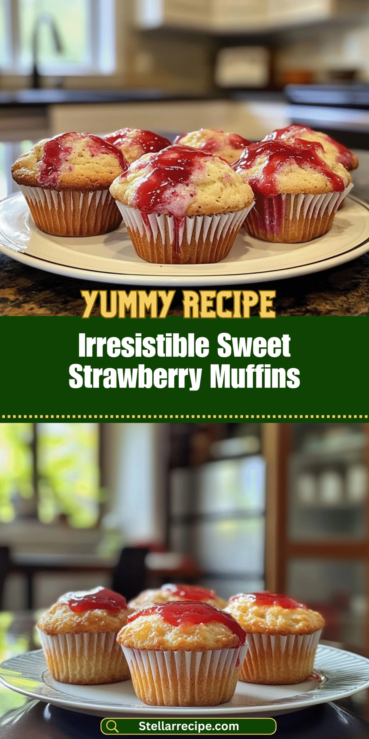 Irresistible Sweet Strawberry Muffins