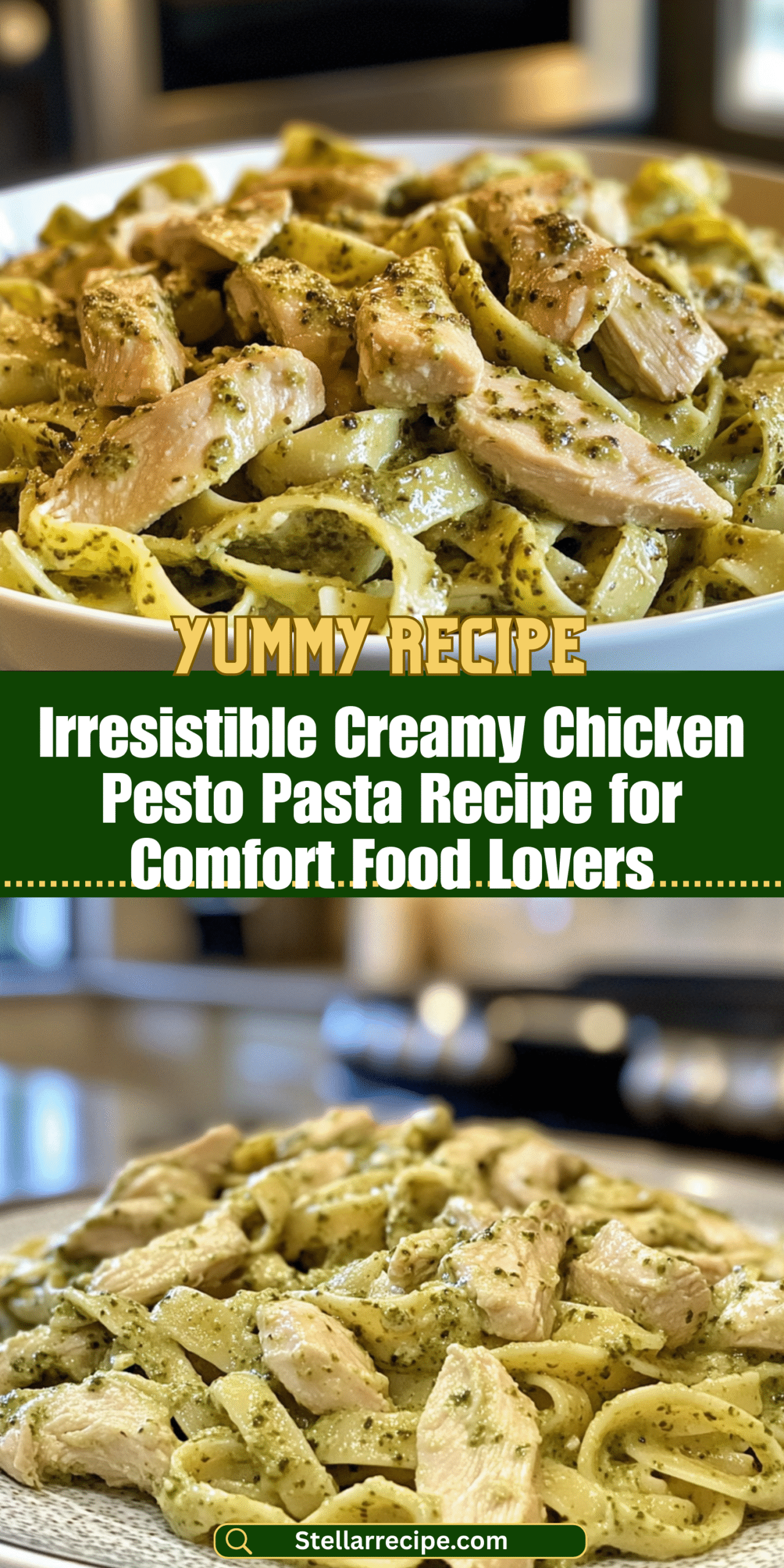 Irresistible Creamy Chicken Pesto Pasta Recipe for Comfort Food Lovers