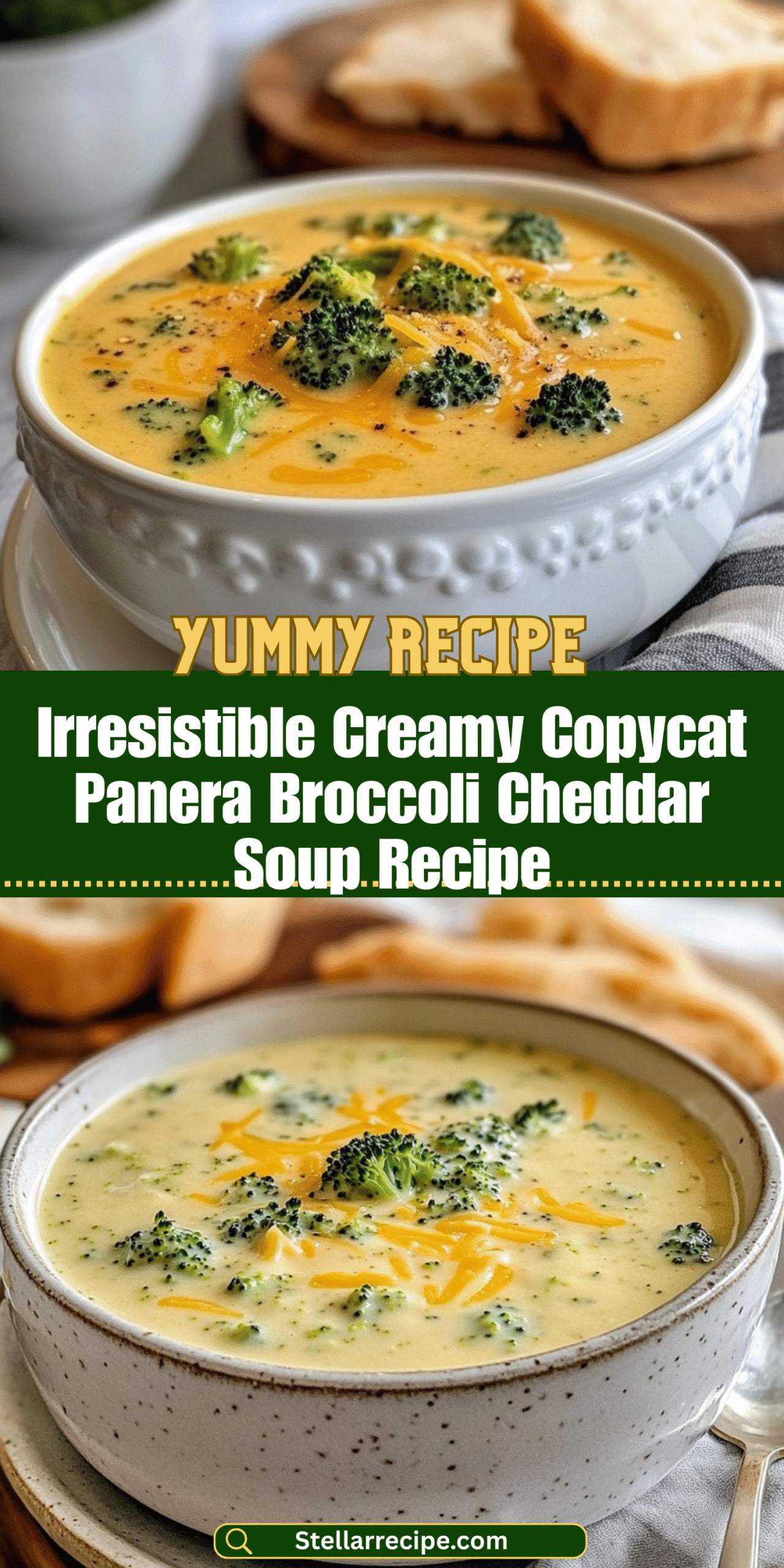 Irresistible Creamy Copycat Panera Broccoli Cheddar Soup Recipe
