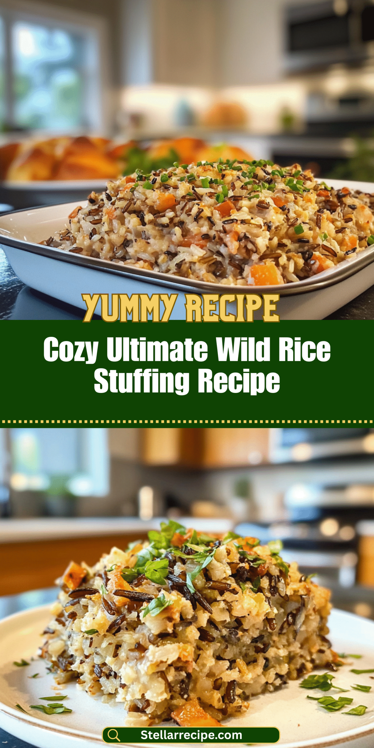 Cozy Ultimate Wild Rice Stuffing Recipe