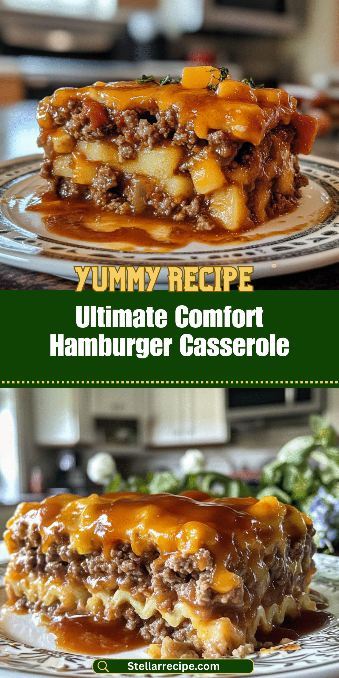 Ultimate Comfort Hamburger Casserole