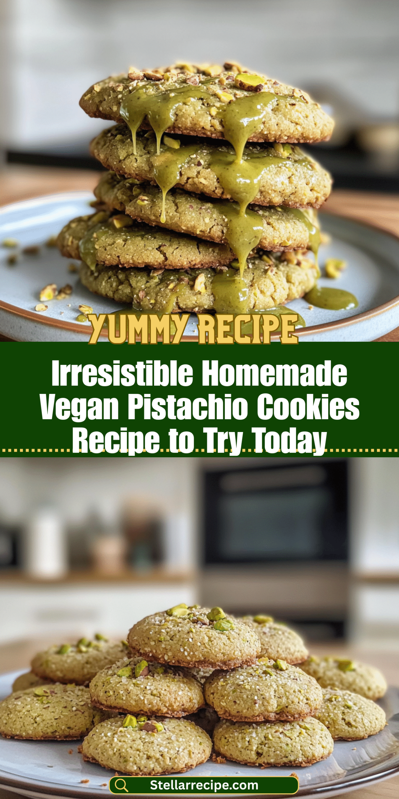 Irresistible Homemade Vegan Pistachio Cookies Recipe to Try Today