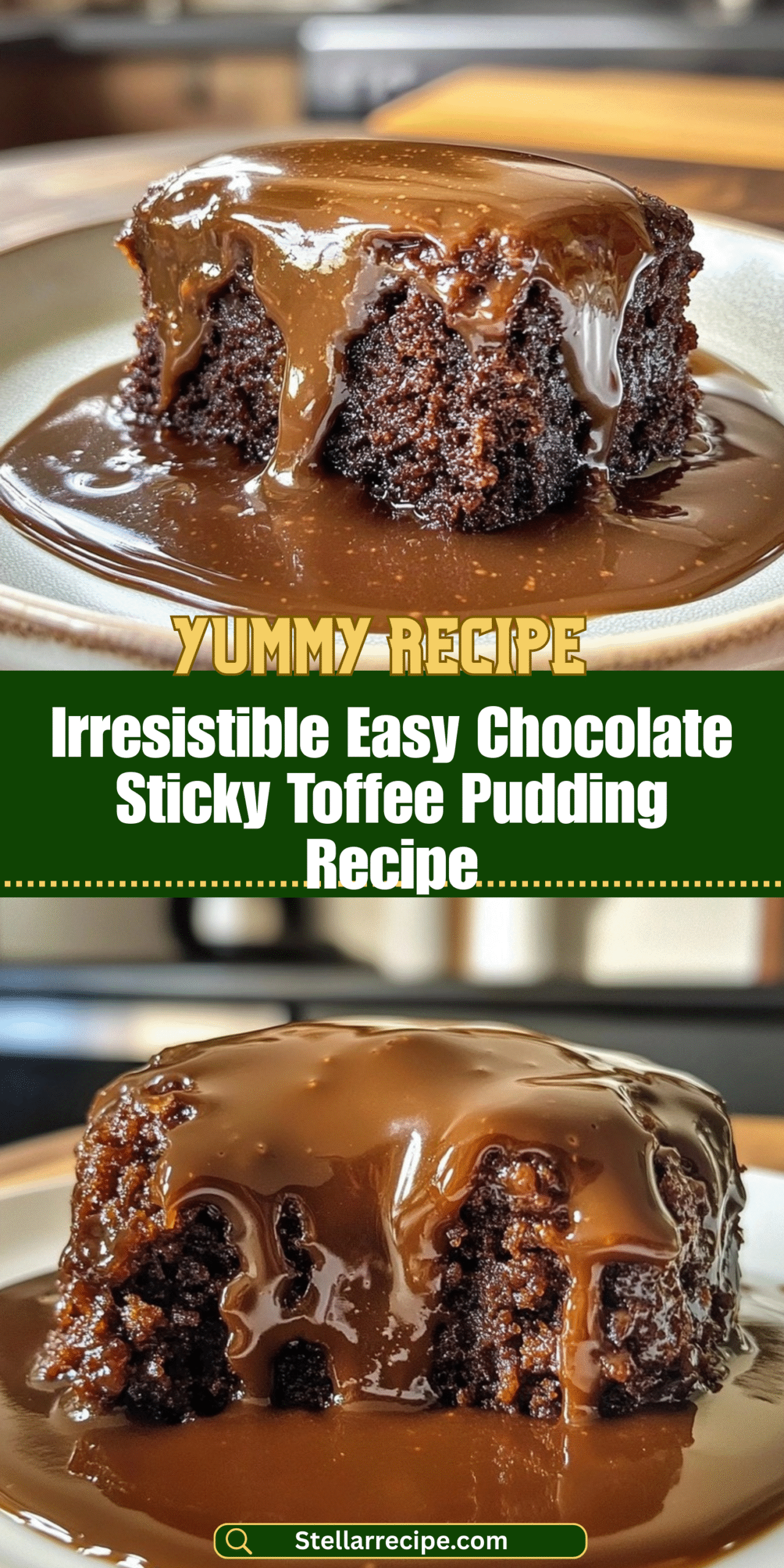 Irresistible Easy Chocolate Sticky Toffee Pudding Recipe