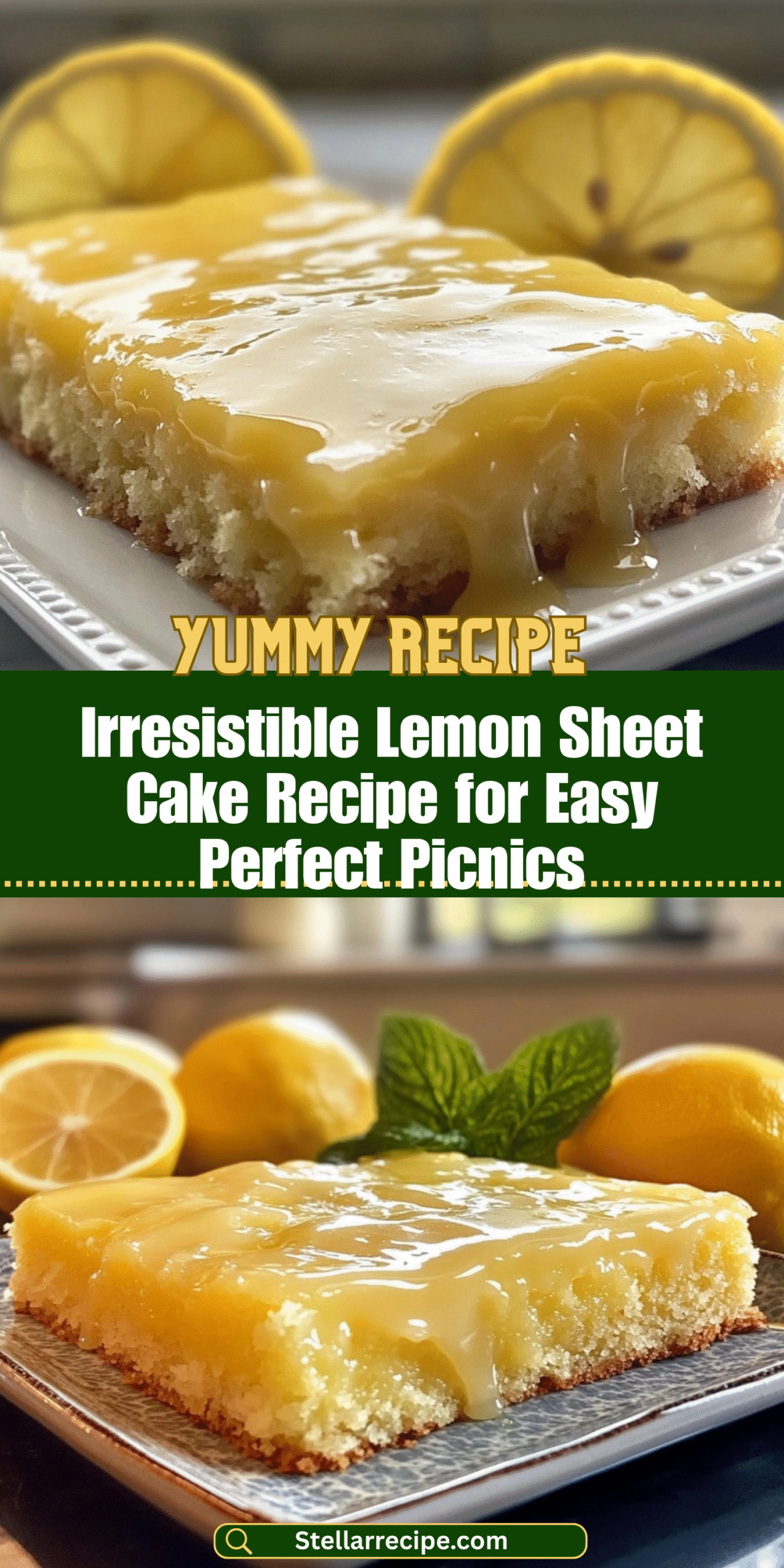 Irresistible Lemon Sheet Cake Recipe for Easy Perfect Picnics