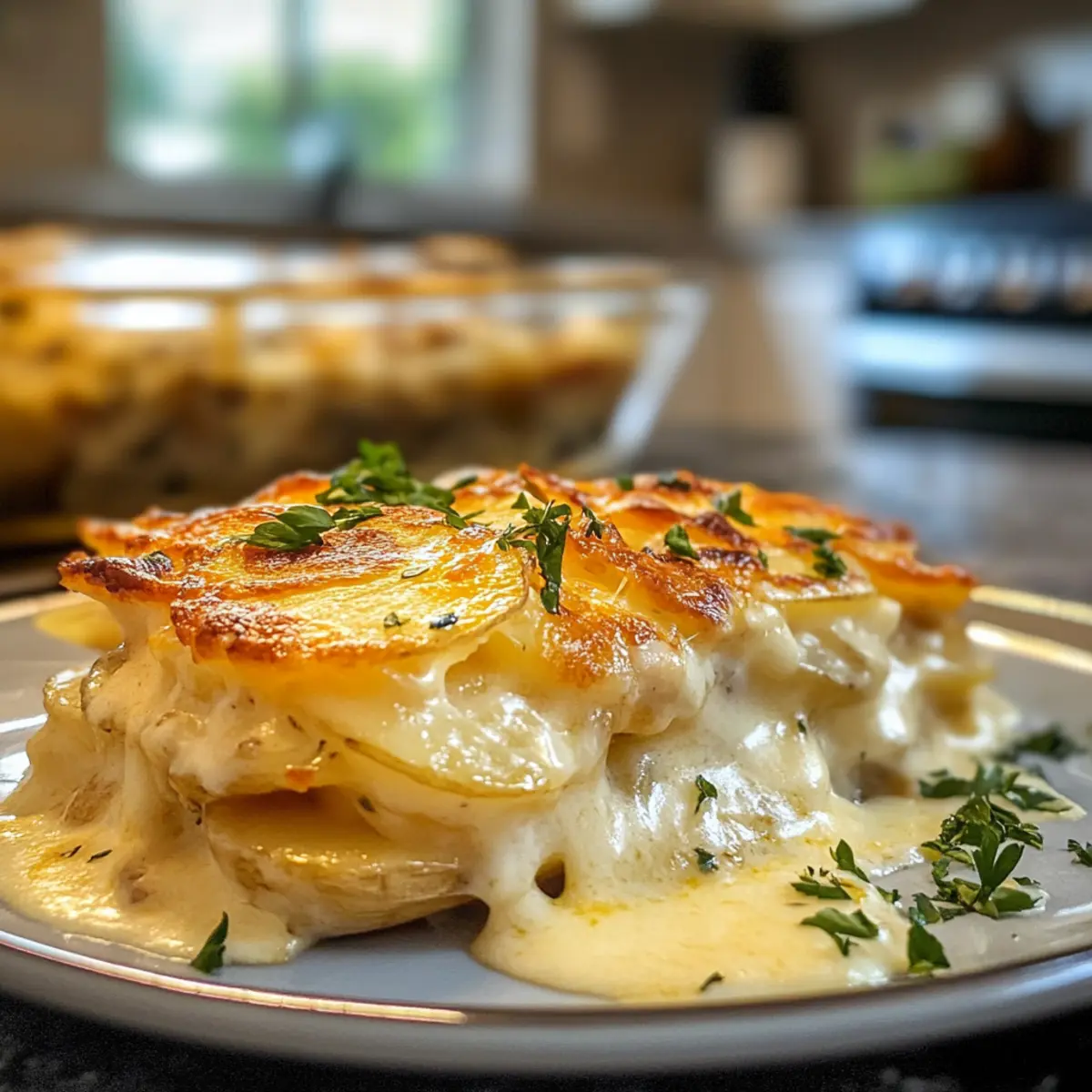 Irresistible Creamy Cheesy Scalloped Potatoes Recipe