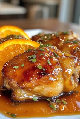 Irresistible Honey Orange Glazed Chicken