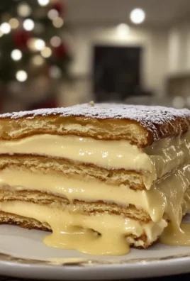 Irresistible Creamy Eggnog Eclair Cake for Holiday Cheer
