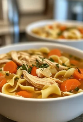 Comforting Cozy Rotisserie Chicken Noodle Soup Recipe