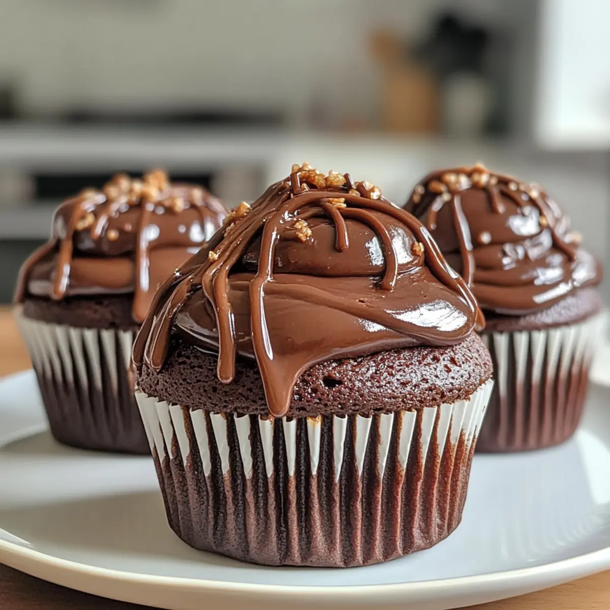 Irresistibly Moist Chocolate Cupcakes